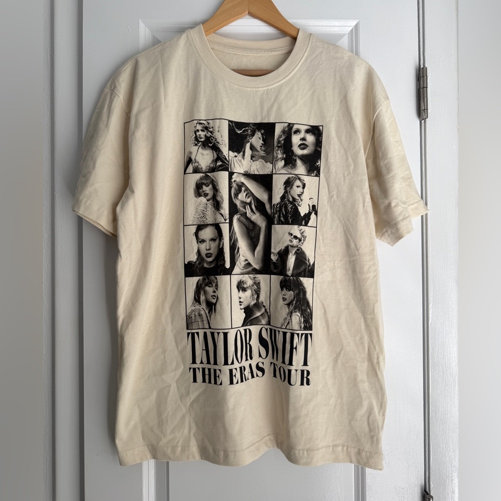 Taylor Swift The Eras Tour Beige T-Shirt